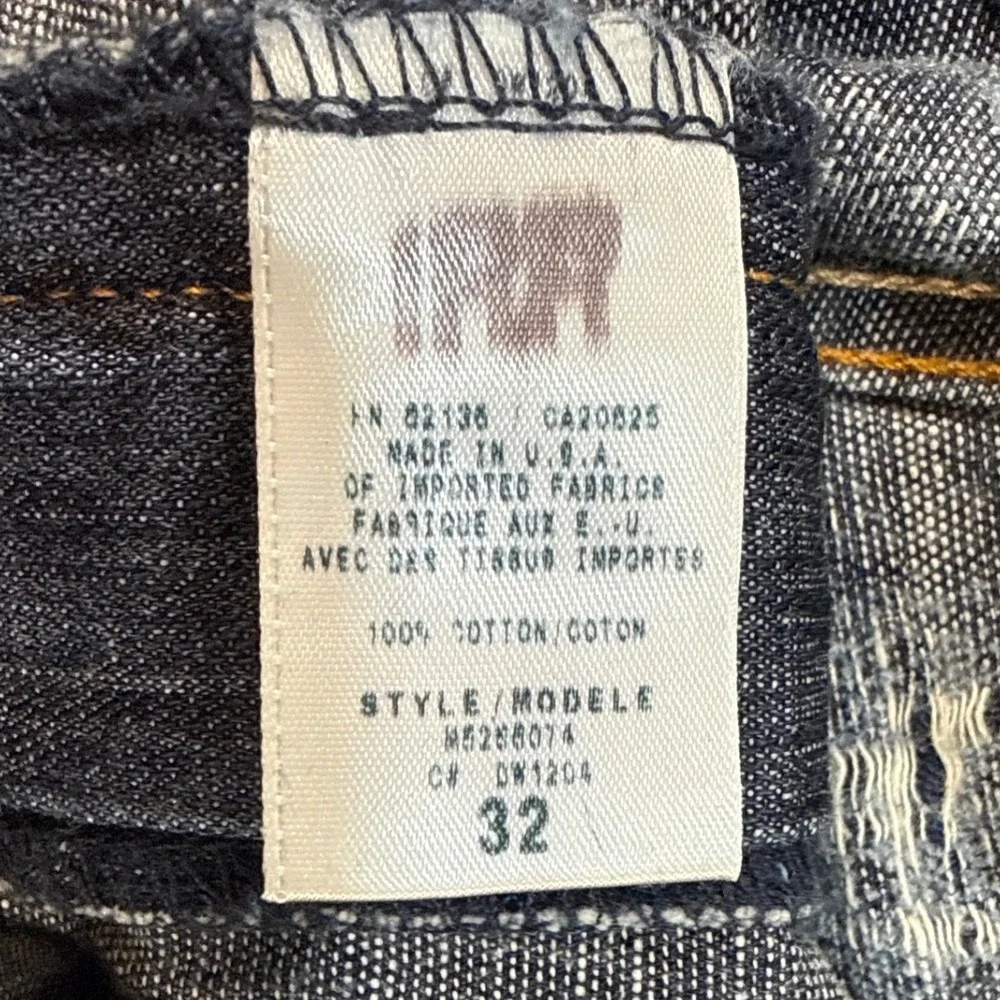 Guess Camino Wash Mens Distressed Straight Leg Jeans Blue 32 NEW